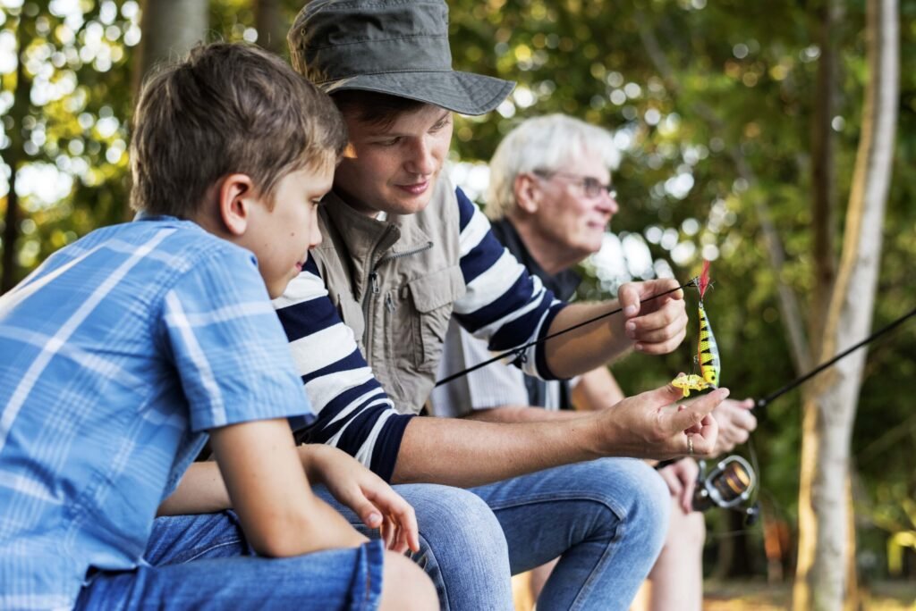 fisherneeds. fishing trip with family